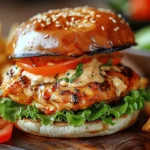 Spicy Chipotle Chicken Burger