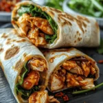 Sweet Chili Chicken Wraps: A Spicy-Sweet Lunch Favorite!