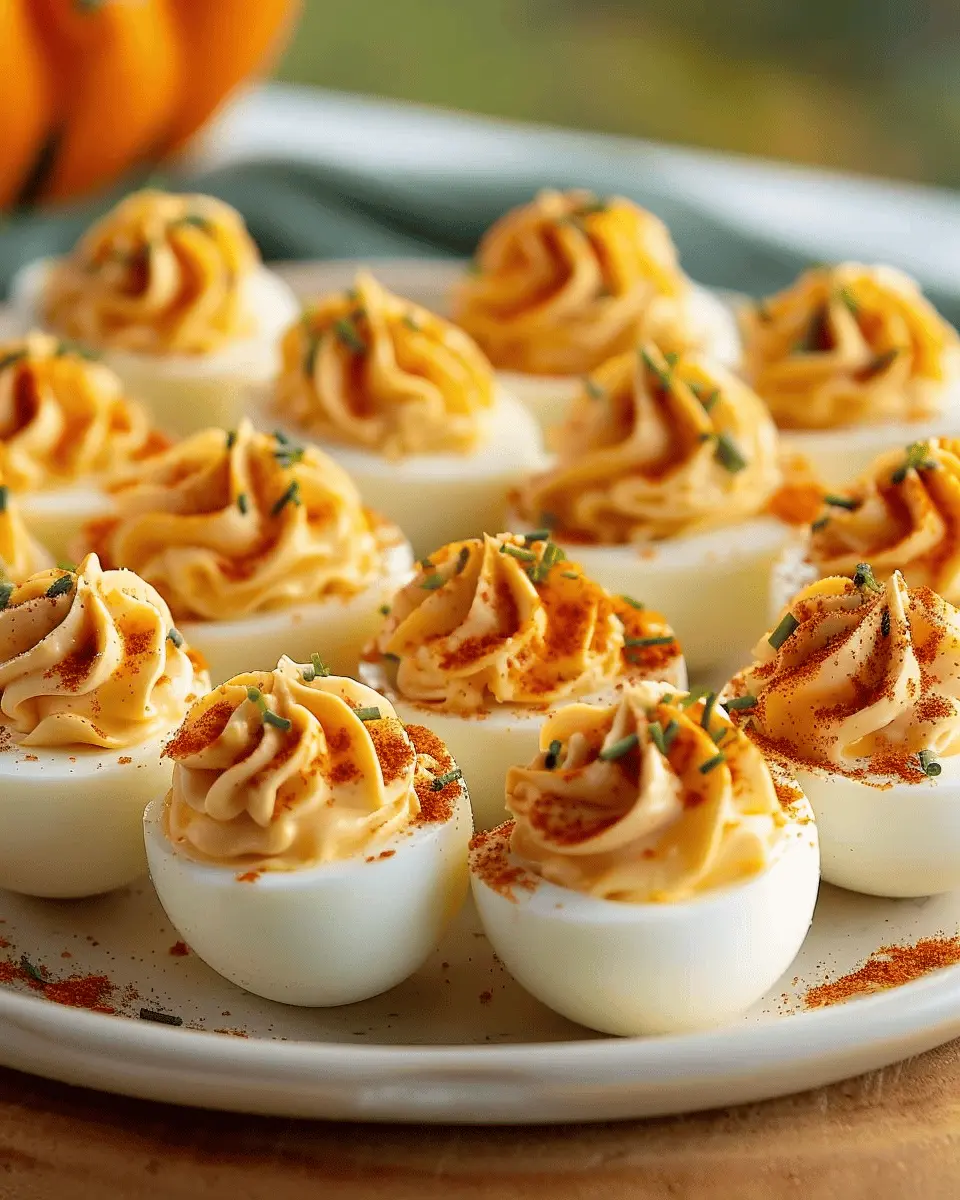 Pumpkin Patch Deviled Eggs: Foolproof Peeling & Festive Style