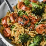 Chicken Sausage and Broccoli Orzo: A Delicious Recipe!