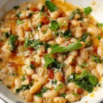 Marry Me White Bean & Spinach Skillet Recipe