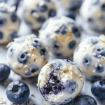 Blueberry Cheesecake Protein Bites