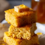 Honey Butter Sweet Potato Cornbread