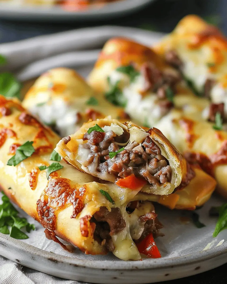 Keto Philly Cheesesteak Rolls: Easy, Tasty Turkey Bacon Delight