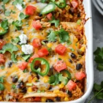 Chicken Burrito Casserole