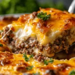 Cheesy Keto Ground Beef Casserole (30-Minute Bake)