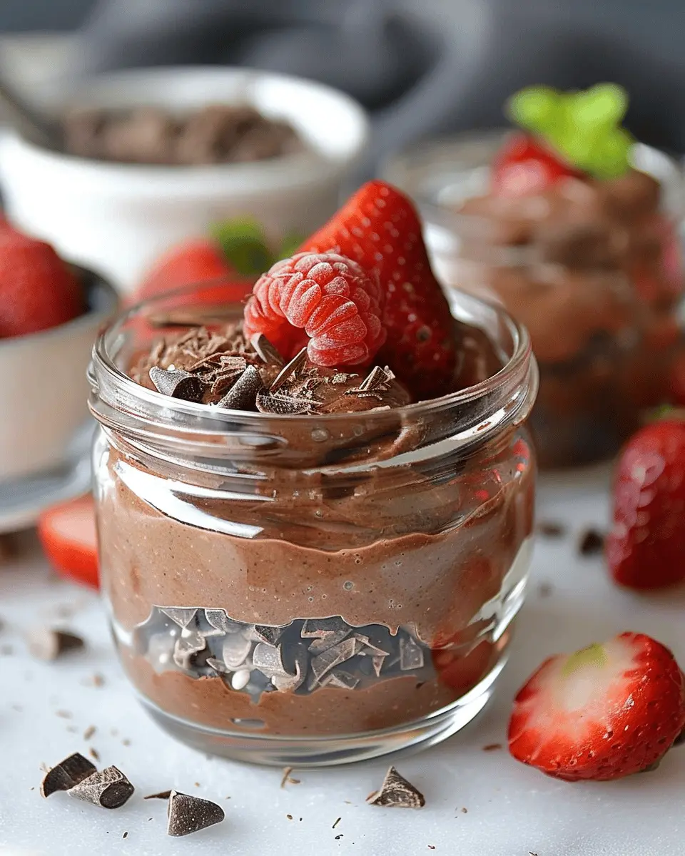 High Protein Chocolate Chia Pudding: Easy Vegan Meal Prep Delight
