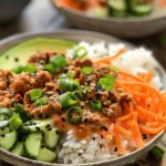 Ground Turkey Rice Bowls