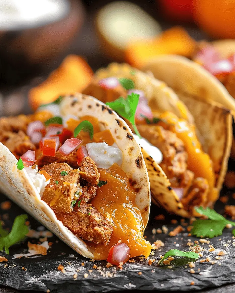 Pumpkin Pie Tacos