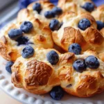 Magical Cottage Cheese Blueberry Cloud Bread