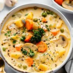 One-Pot Creamy Vegetable Soup