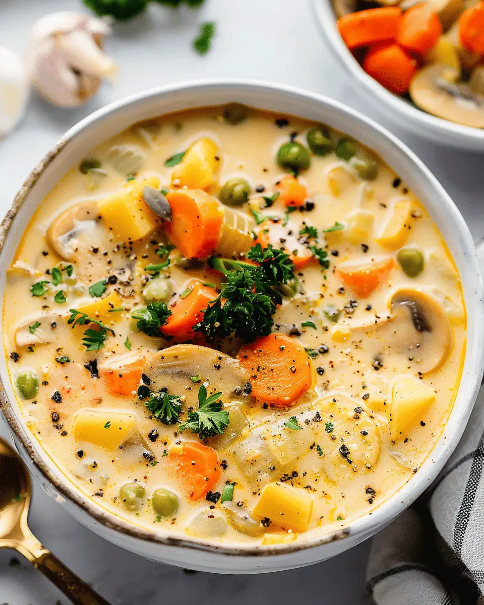One-Pot Creamy Vegetable Soup: Easy and Delicious Comfort Cooking