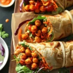 Spicy Buffalo Chickpea Wraps: A Flavorful Plant-Based Delight