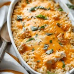 Cheesy Chicken and Rice Casserole