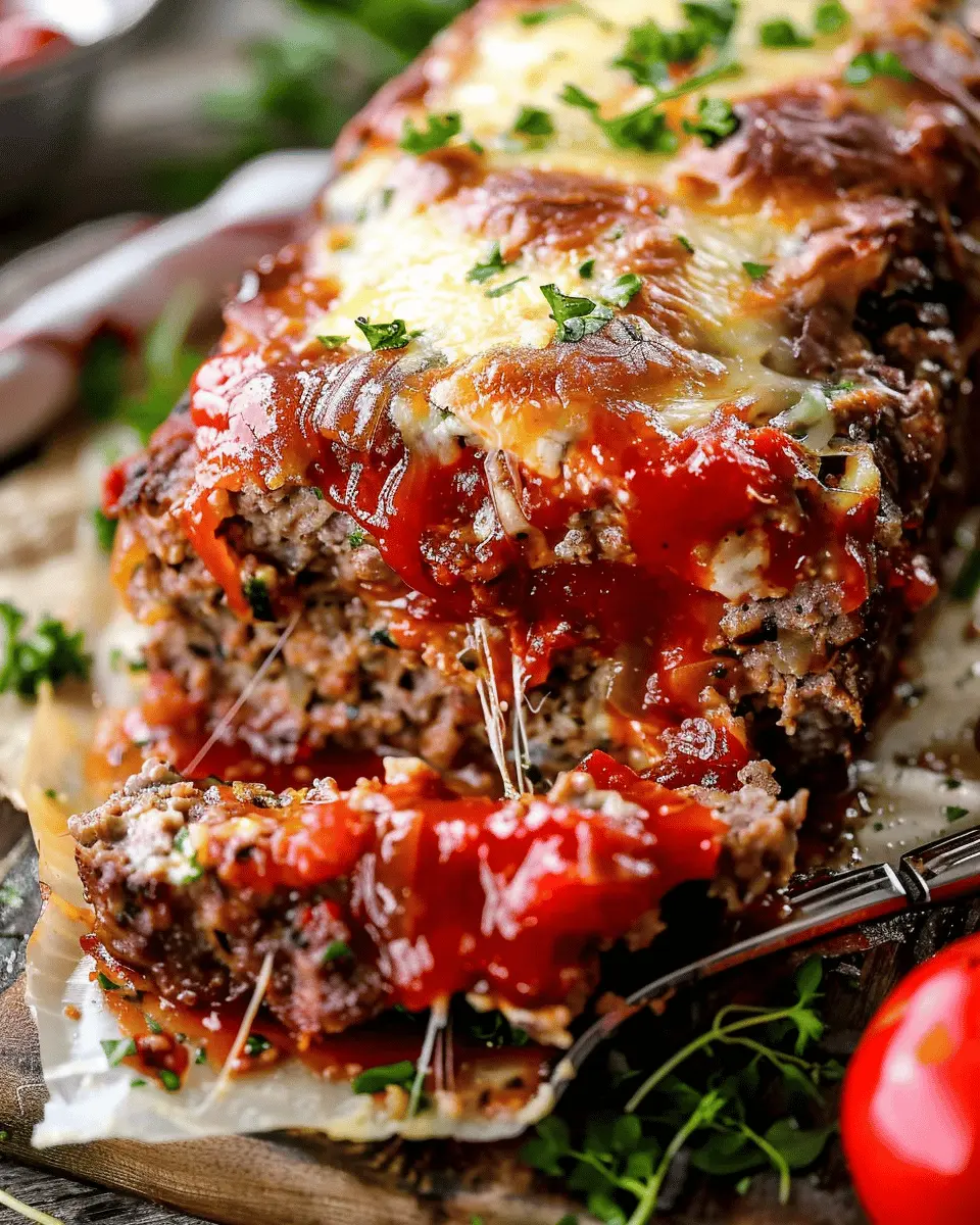 Mozzarella Stuffed Crockpot Meatloaf: Easy Turkey Bacon Delight