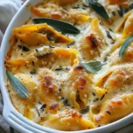 Pumpkin & Gouda Stuffed Shells With Brown Butter & Sage Alfredo Sauce – Amazing Pumpkin & Gouda Stuffed Shells With Brown Butter Delight