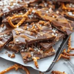 Salted Caramel Pretzel Bark