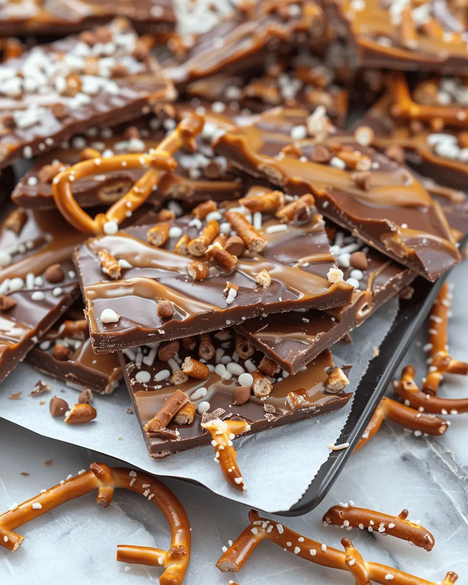 Salted Caramel Pretzel Bark: The Irresistibly Sweet Treat You Need