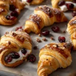 Cranberry Cream Cheese Crescent Bites