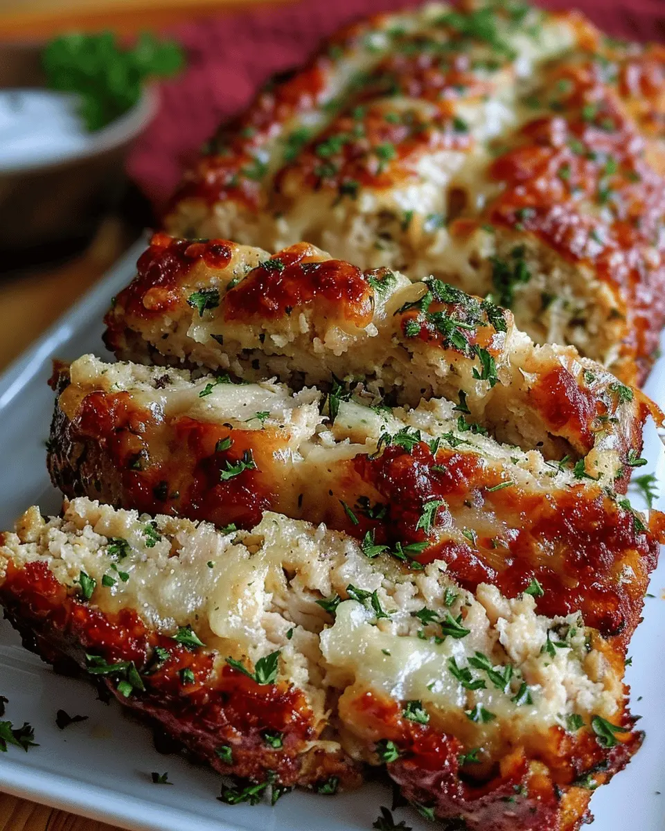 Parmesan Chicken Meatloaf: A Juicy Twist with Turkey Bacon