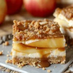 Caramel Apple Cheesecake Bars