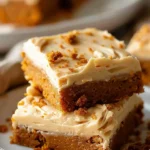 Pumpkin Bars with Brown Sugar Frosting | Easy Fall Dessert Recipe