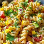 Perfect Mexican Street Corn Pasta Salad