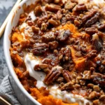 Southern Maple Sweet Potato Casserole