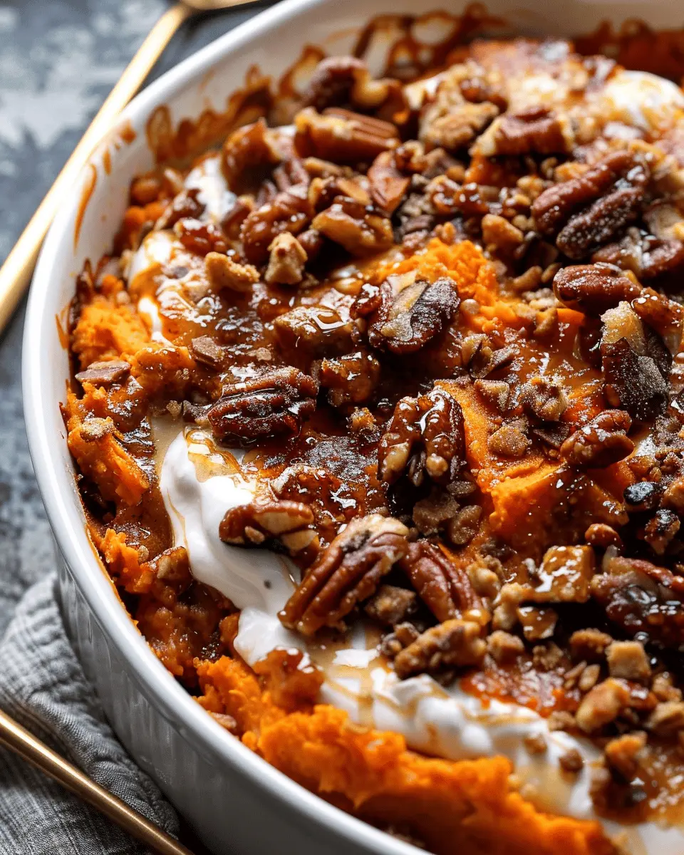 Southern Maple Sweet Potato Casserole: Easy Comfort Food Delight