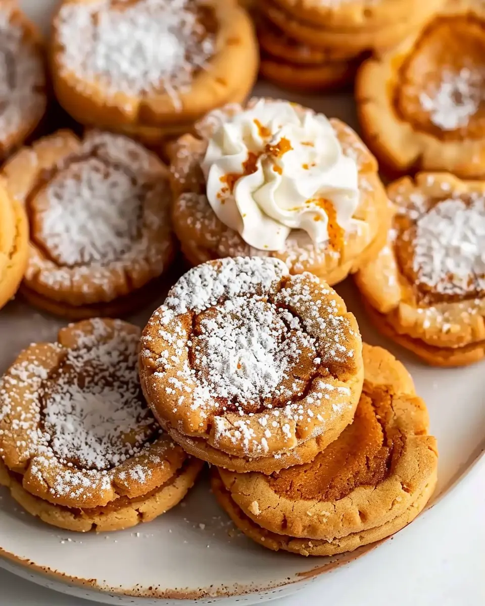 Simple Pumpkin Pie Cookies for an Indulgent Fall Treat