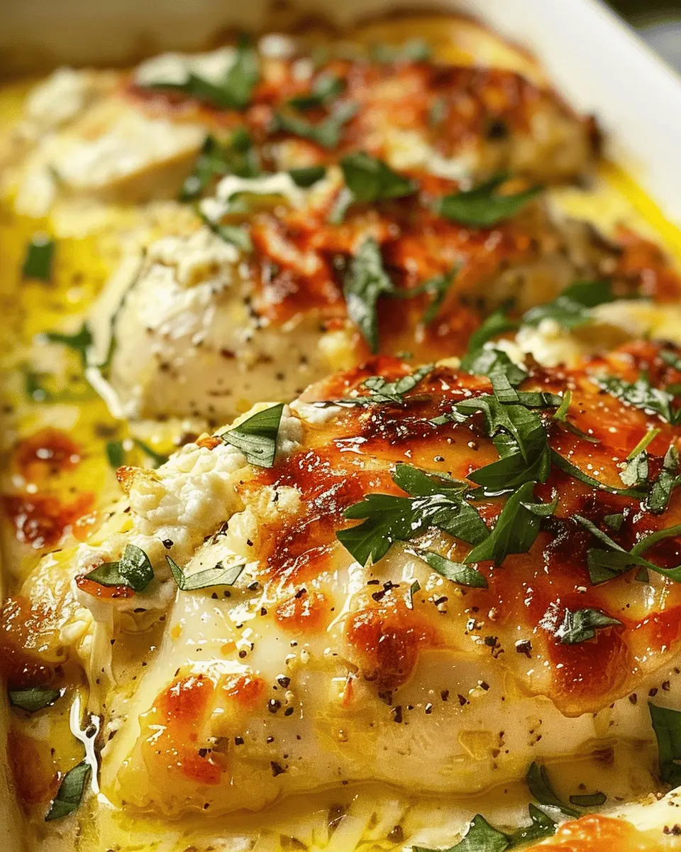 Easy Baked Ricotta Chicken Recipe with Turkey Bacon Delight