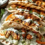 Sheet Pan Chicken Pitas with Herby Ranch