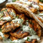 Sheet Pan Chicken Pitas with Herby Ranch