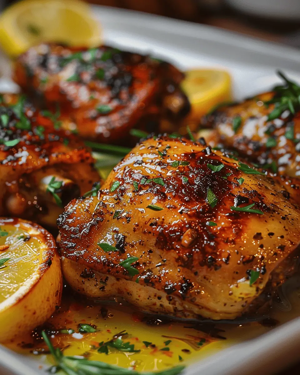 Why Lemon Paprika Roast Chicken Thighs Are Irresistible and Easy