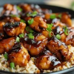 Honey BBQ Chicken Rice – The Best 1-Pan Family Dinner (50 Min)