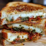Sun-Dried Tomato Pesto Grilled Cheese: A Flavor Delight!