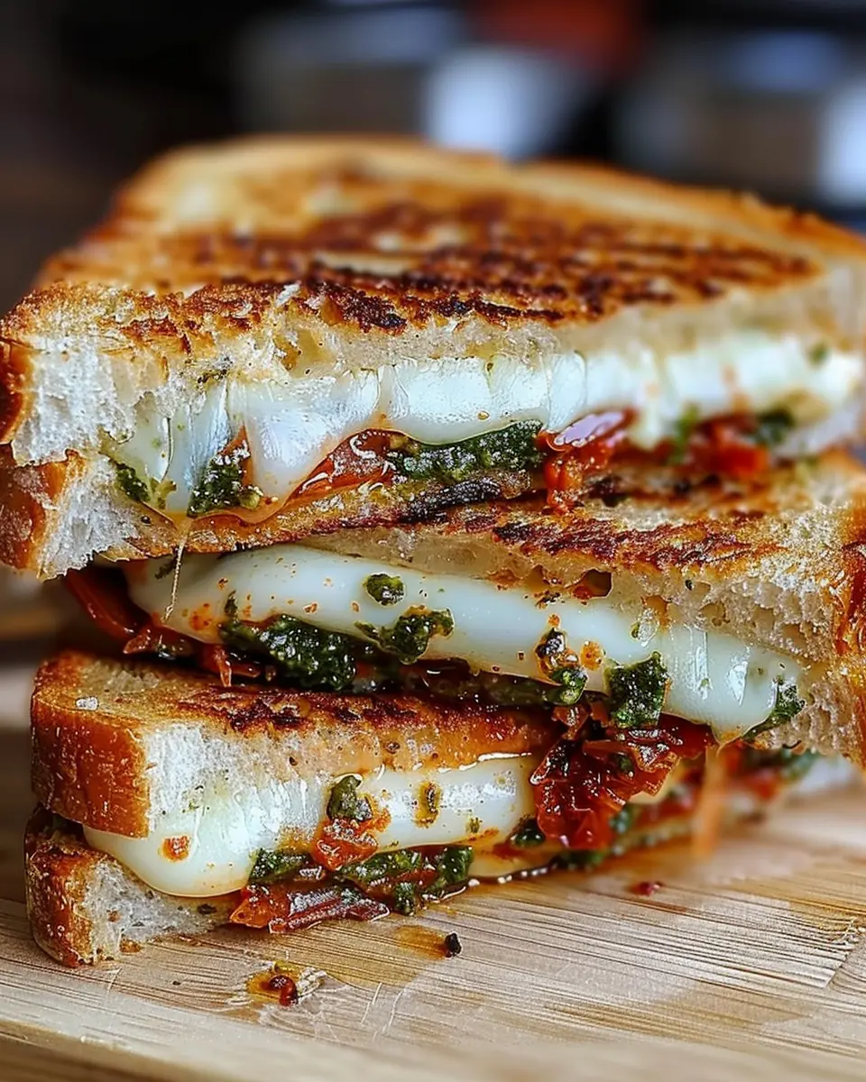 Sun-Dried Tomato Pesto Grilled Cheese: A Delightful Twist on Comfort Food
