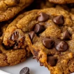 Brown Butter Pumpkin Chocolate Chip Cookies : The Best Moist Fall Cookie Ever