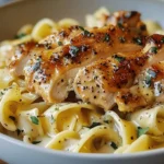 Chicken with Buttered Noodles