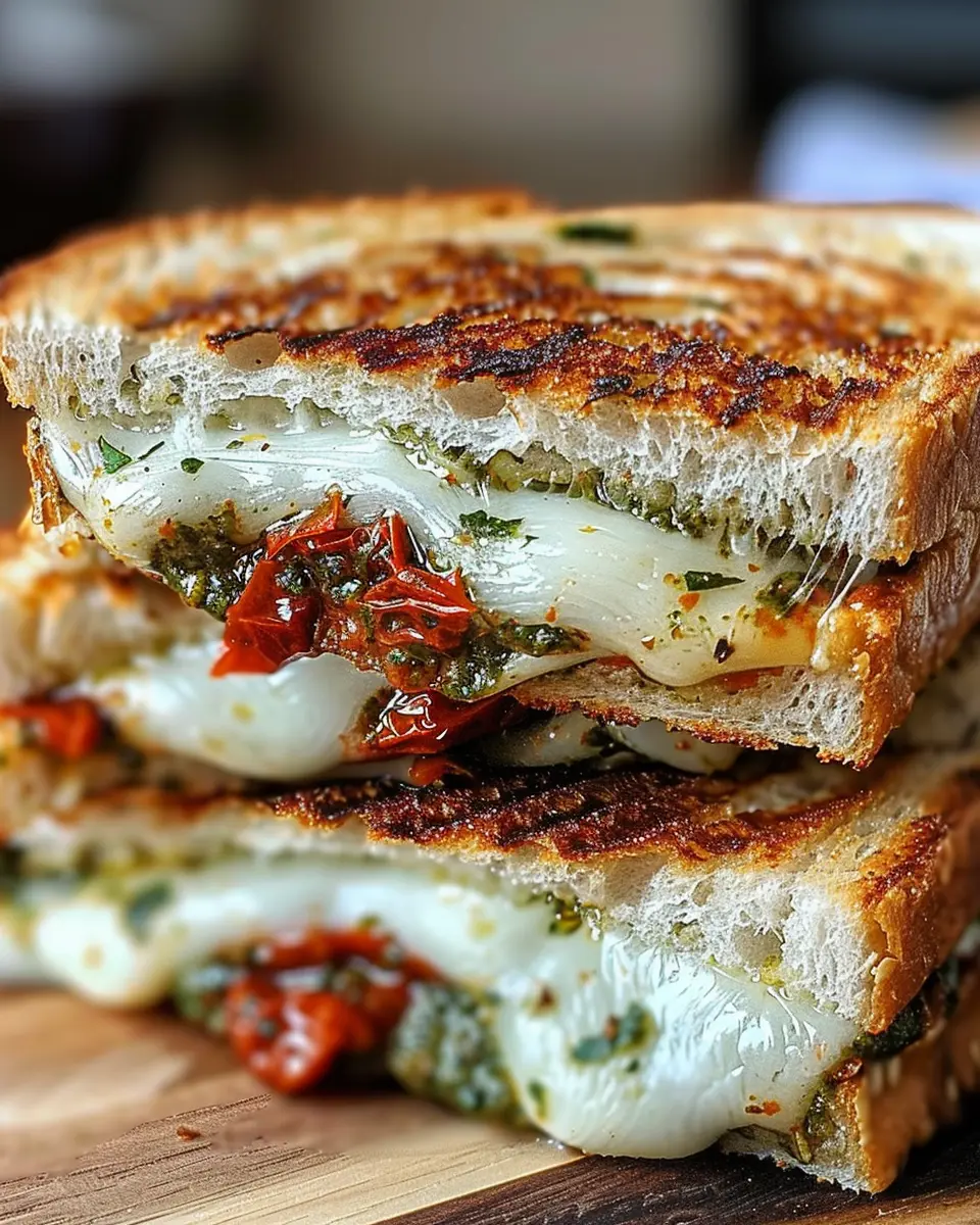 Sun-Dried Tomato Pesto Grilled Cheese: A Flavor Delight!