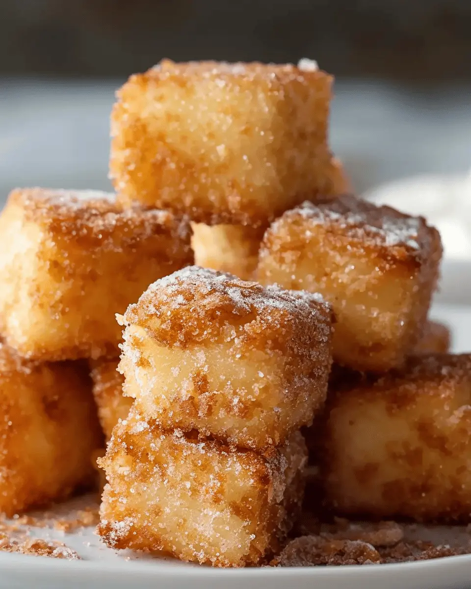 Crispy Angel Cake Churro Bites: Easy Indulgence for Sweet Lovers