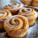 Quick Cinnamon Sugar Cruffins