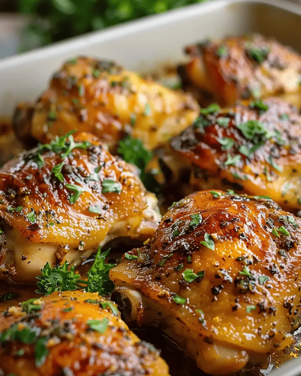 Easy Baked Chicken Thighs Recipe for Juicy, Flavorful Meals