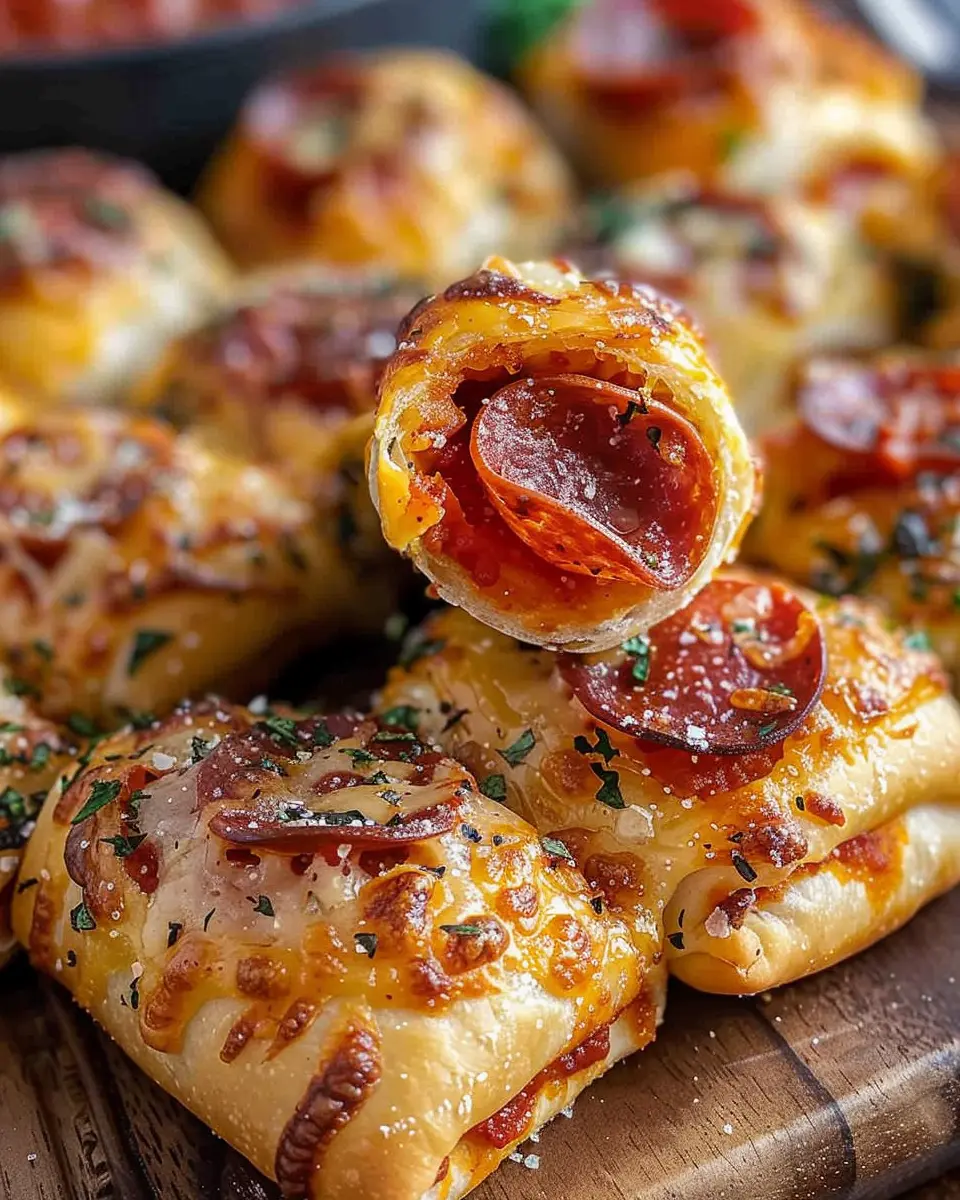High Protein Pepperoni Pizza Rolls – Cheesy, Crispy &amp; Macro-Friendly!