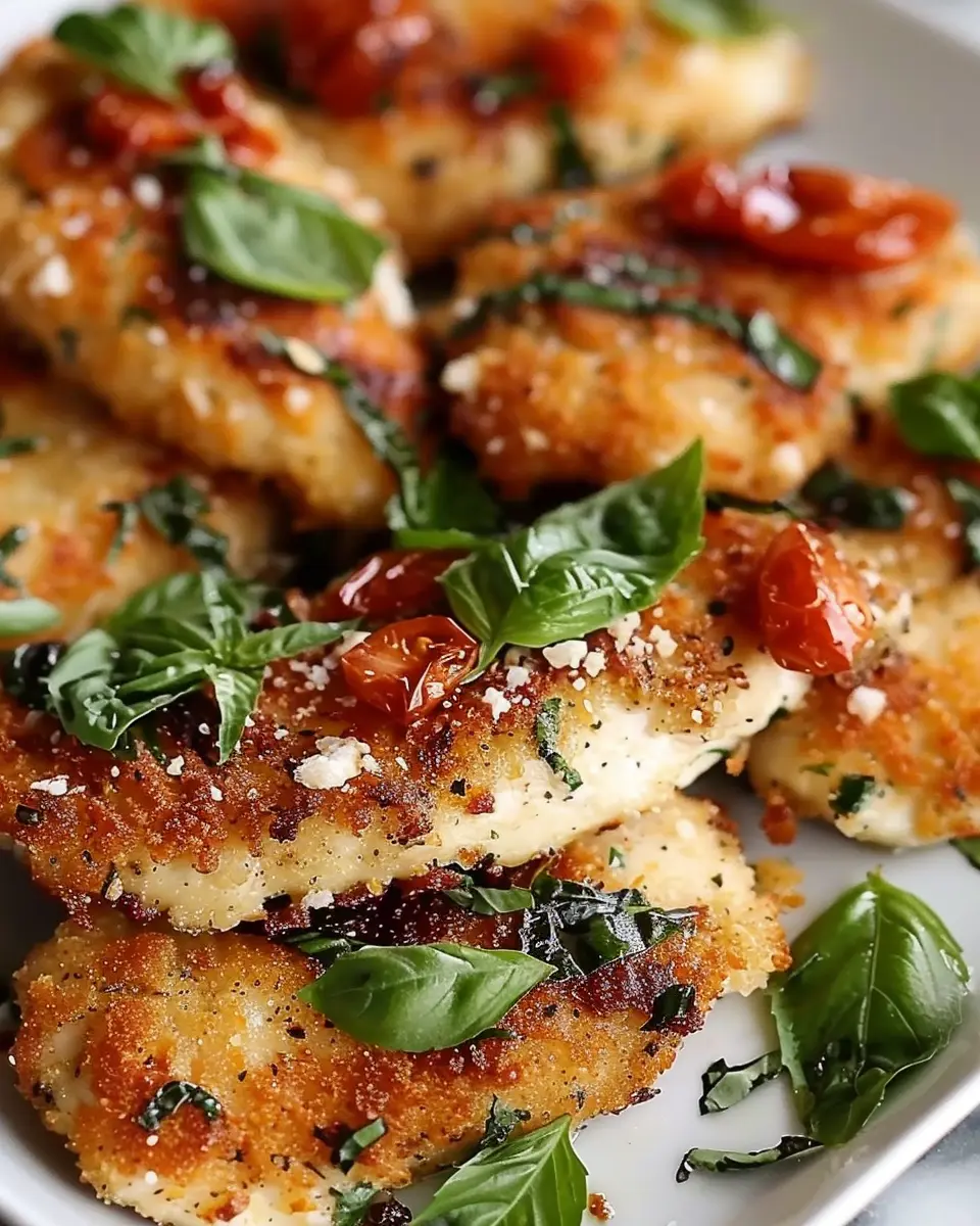 Delicious Parmesan-Basil Chicken Cutlets for an Easy Dinner Delight