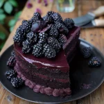 Blackberry Velvet Gothic Cake: A Dark, Lush Dessert Dream