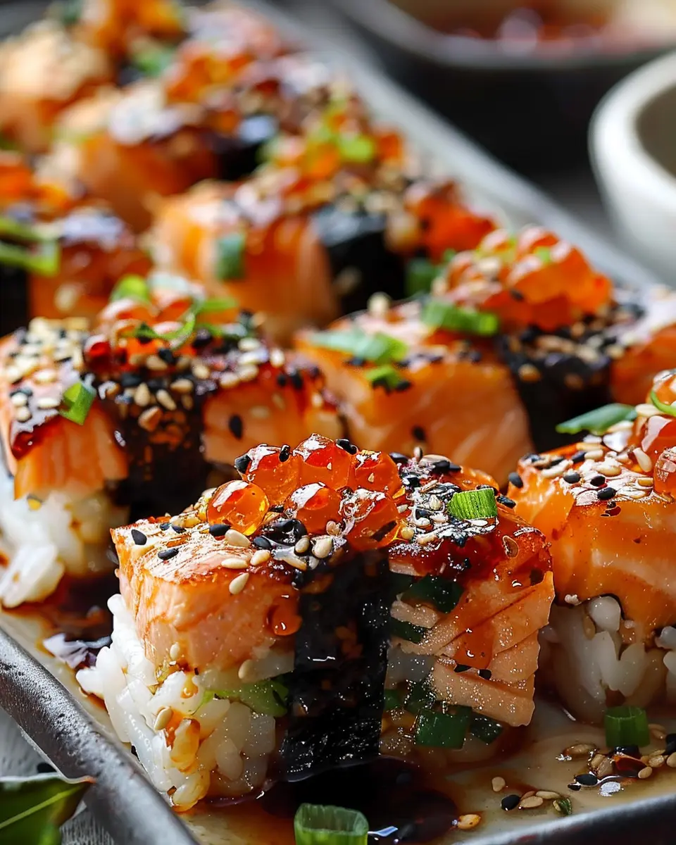 Spicy Salmon Sushi Bake Recipe: A Flavor-packed Twist On Sushi