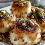 Savory Pistachio-Crusted Brie Bites: A Gourmet Delight
