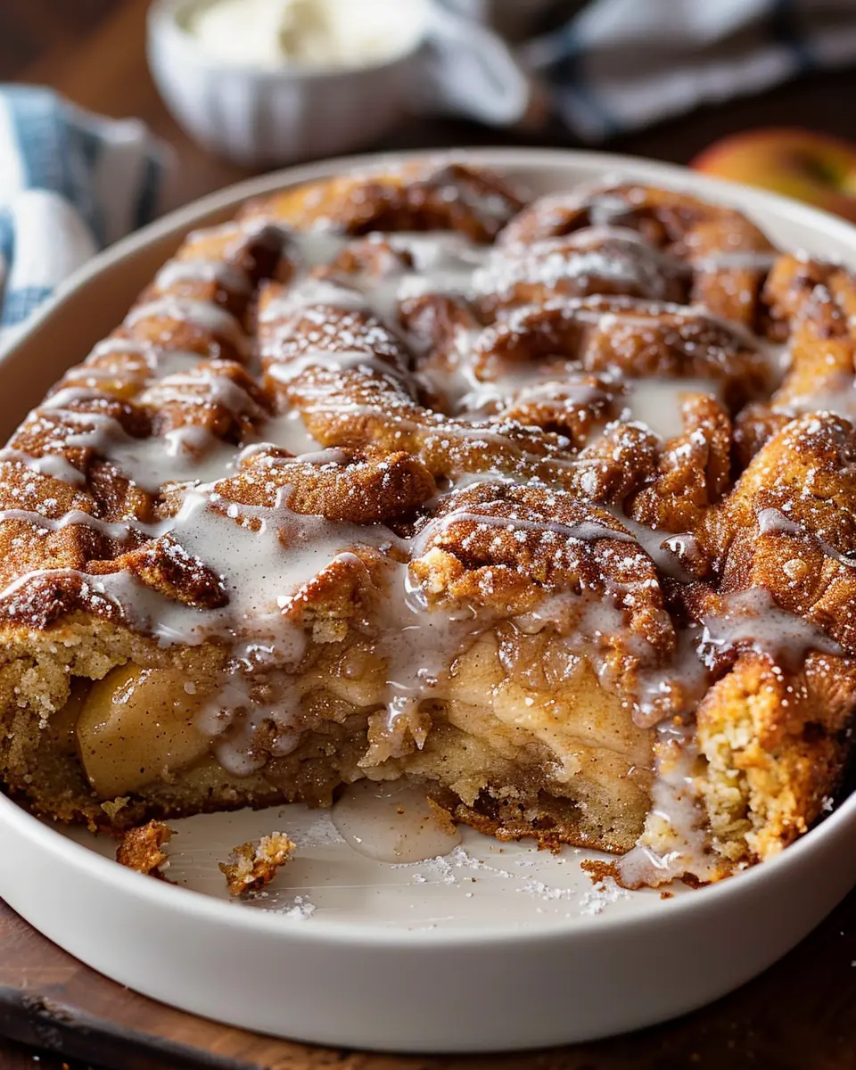 Mouthwatering Apple Fritter Cake Recipe