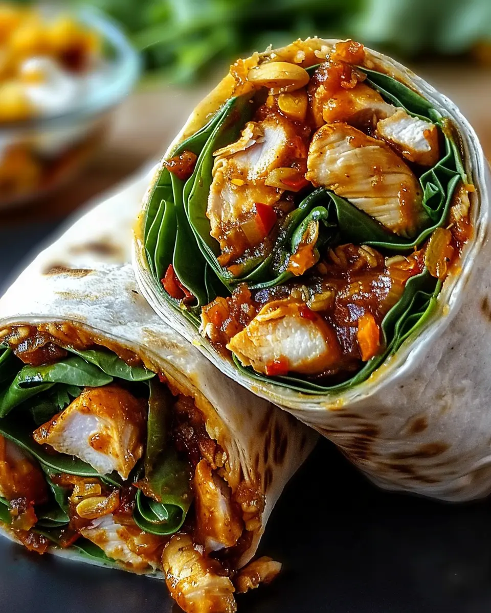 Sweet Chili Chicken Wraps: A Flavor-Packed Lunch You’ll Love